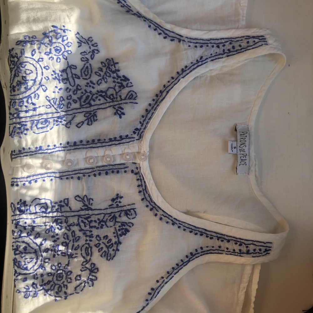 Embroidered Tank Top - Picture 6 of 6